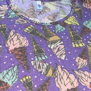 Lularoe perfect t Xl ice cream